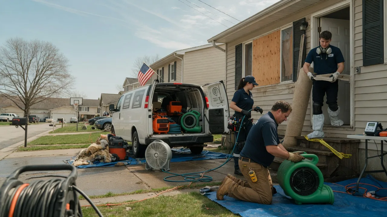 Water Damage Restoration in Frankfort, MI near me
